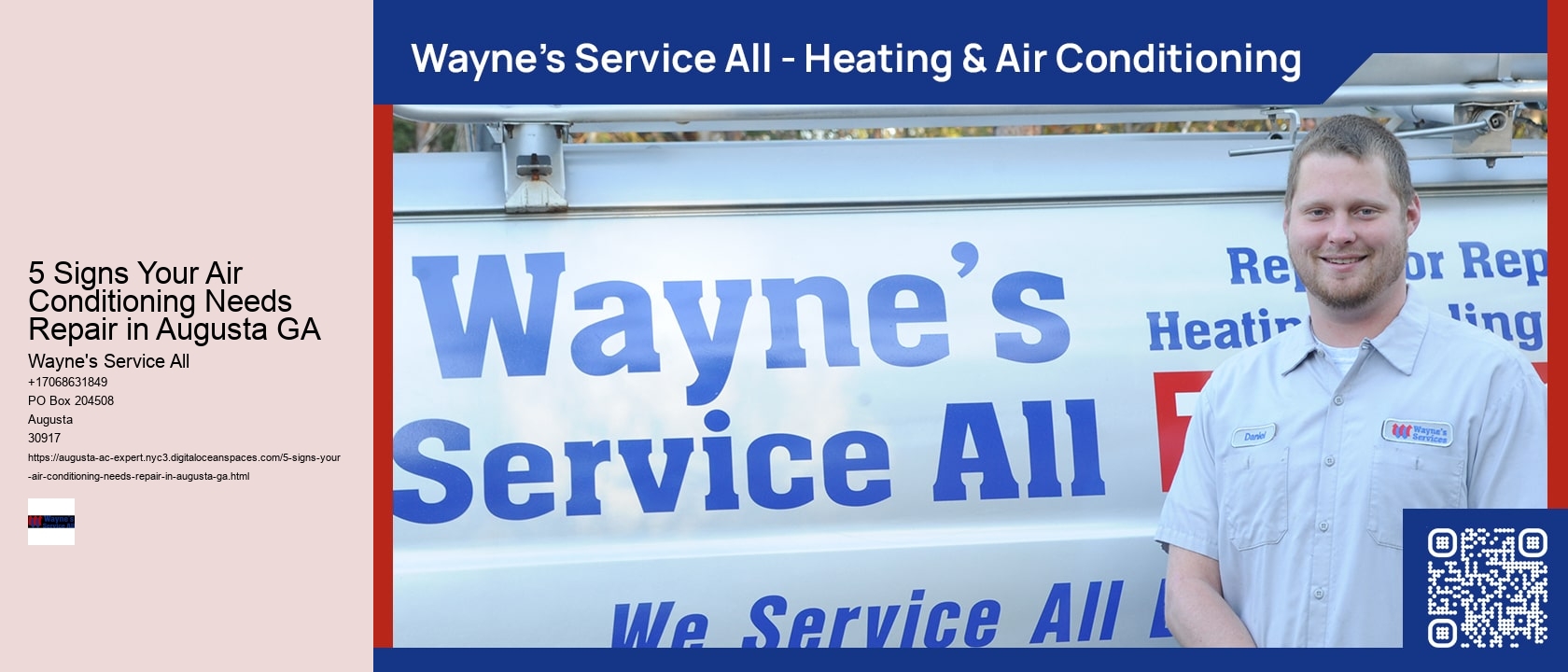 5 Signs Your Air Conditioning Needs Repair in Augusta GA